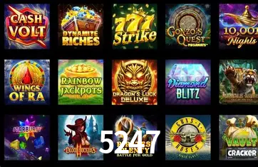 Catálogo de jogos 5247 com fornecedores Pragmatic Play, Evolution, NetEnt